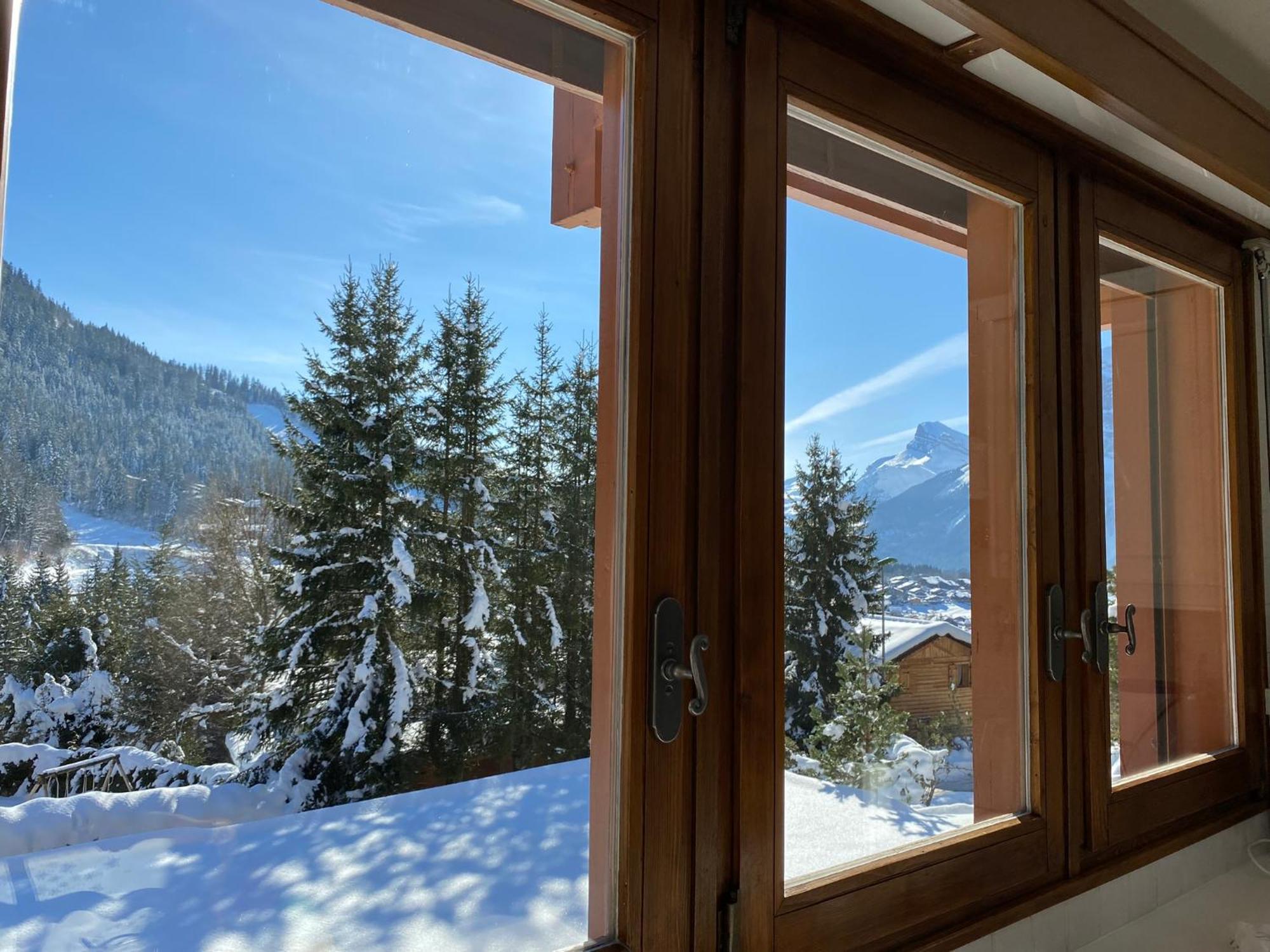 Ferienwohnung Les Grangettes 2 - DUPLEX - WIFI Les Carroz-d'Araches Exterior foto