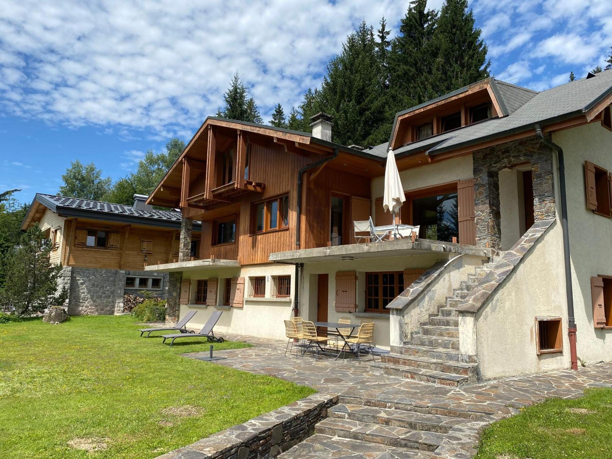 Ferienwohnung Les Grangettes 2 - DUPLEX - WIFI Les Carroz-d'Araches Exterior foto